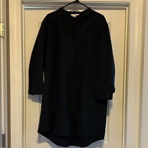 Tucker Nuck X Pomander  Black Long Sleeve Tunic Dress